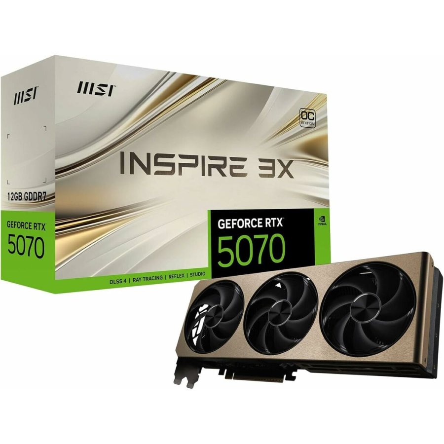 Grafikkort MSI 912-V532-006 12 GB nvidia geforce rtx 5070 GDDR7 #2