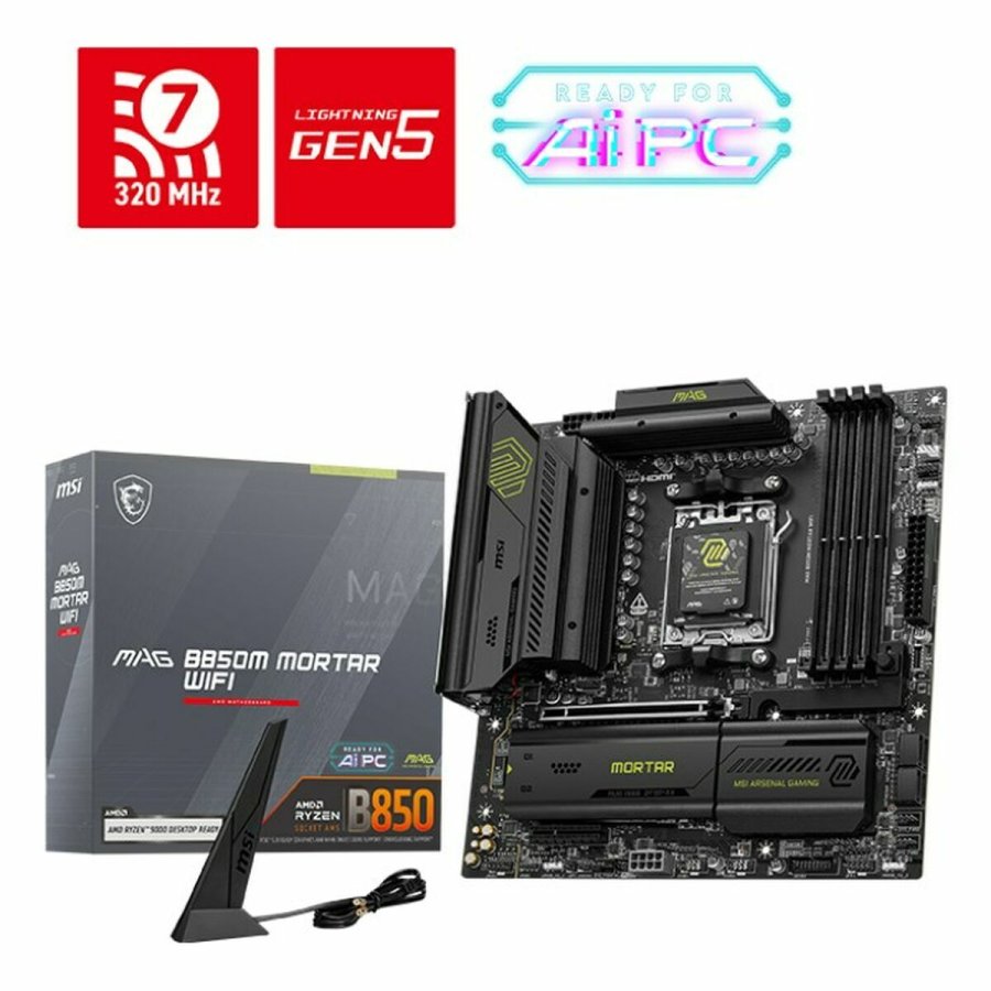 Motherboard MSI MAG B850M MORTAR WIFI AMD AM5 #1