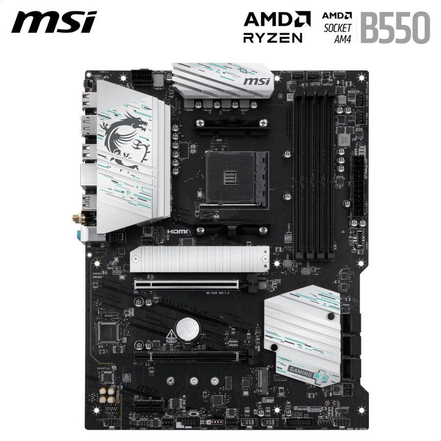 Motherboard MSI B550 AMD AM4 AMD B550 AMD #5