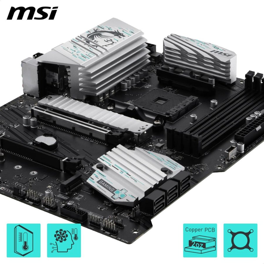 Motherboard MSI B550 AMD AM4 AMD B550 AMD #7
