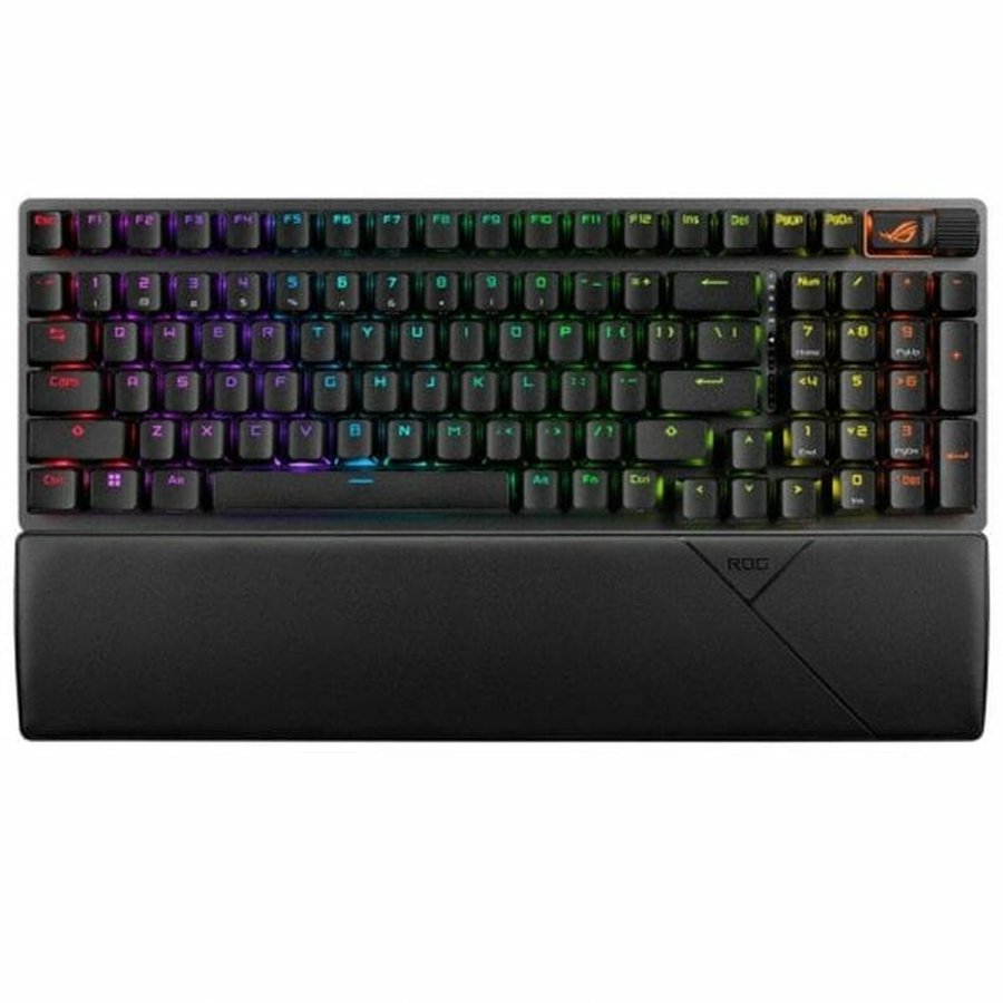 Gaming-tastatur Asus ROG Strix Scope II 96 Spansk qwerty Sort #1