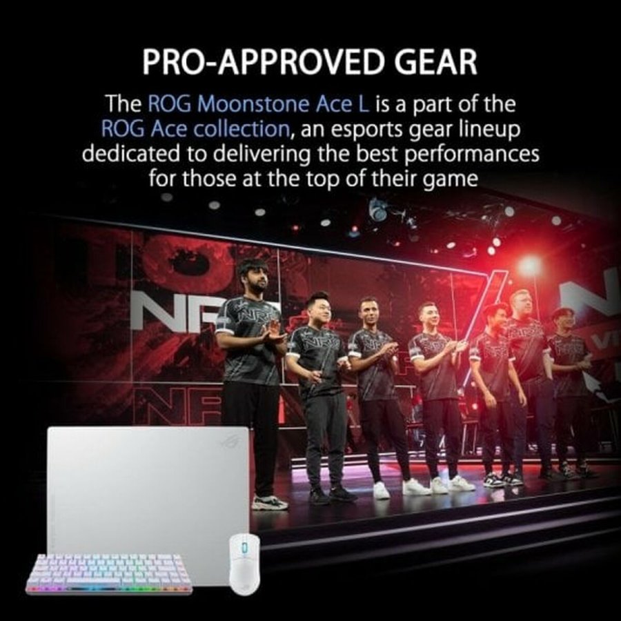 Musemtte Asus ROG Moonstone Ace L Hvid #7