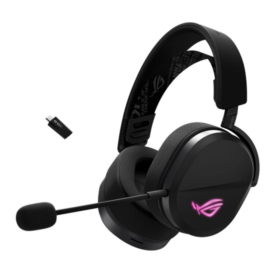 Gaming headset med mikrofon Asus ROG Pelta Sort #1