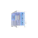 ATX Semi-t�rn kasse Asus 90DC00S3-B19000 Hvid #1