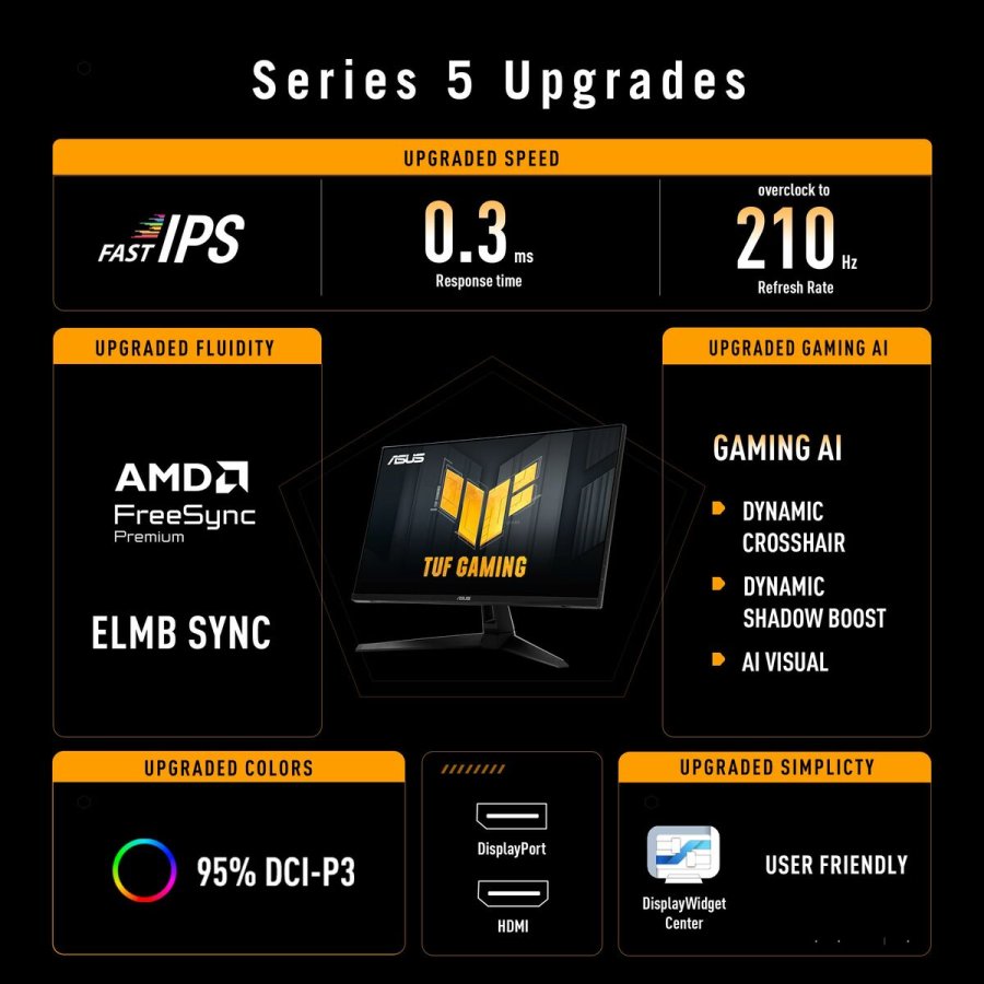 Gaming skrm Asus 90LM0BN0-B01371 Quad HD 27