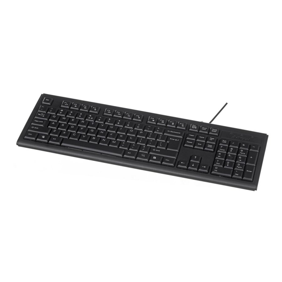 Tastatur A4 Tech KR-83 Sort Tyrkisk #1