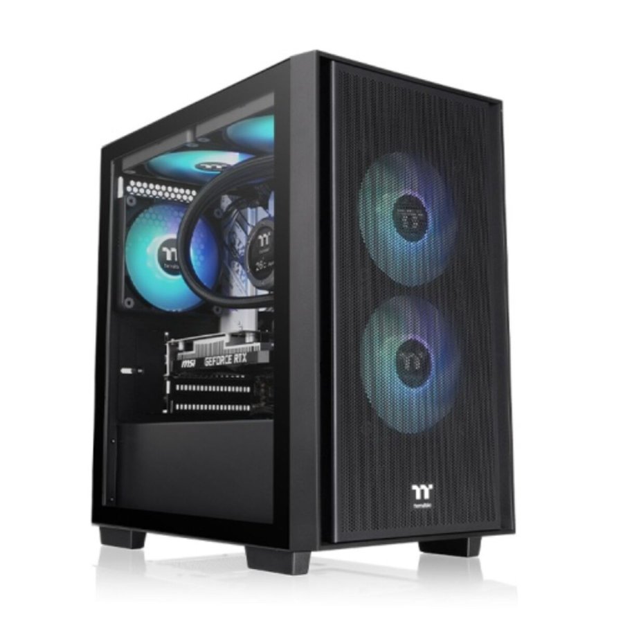 ATX Semi-t�rn kasse THERMALTAKE Versa H16 TG ARGB #1