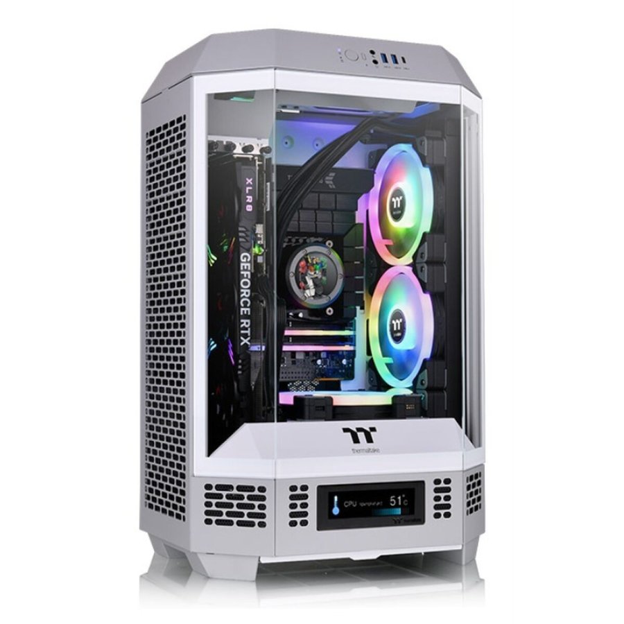 ATX Semi-t�rn kasse THERMALTAKE Tower 300 Limestone #1