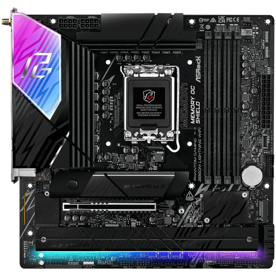 Motherboard ASRock B860M Lightning WiFi Intel B860 #2