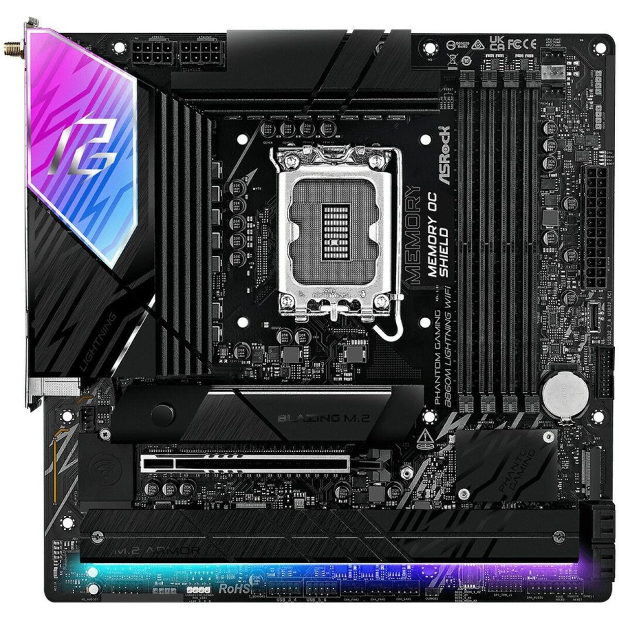 Motherboard ASRock B860M Lightning WiFi Intel B860 #3
