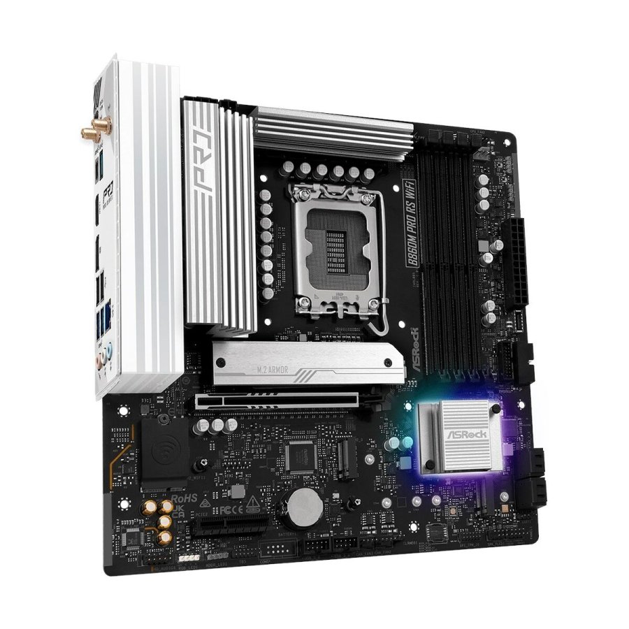 Motherboard ASRock B860M Pro RS WiFi Intel B860 LGA 1851 #2