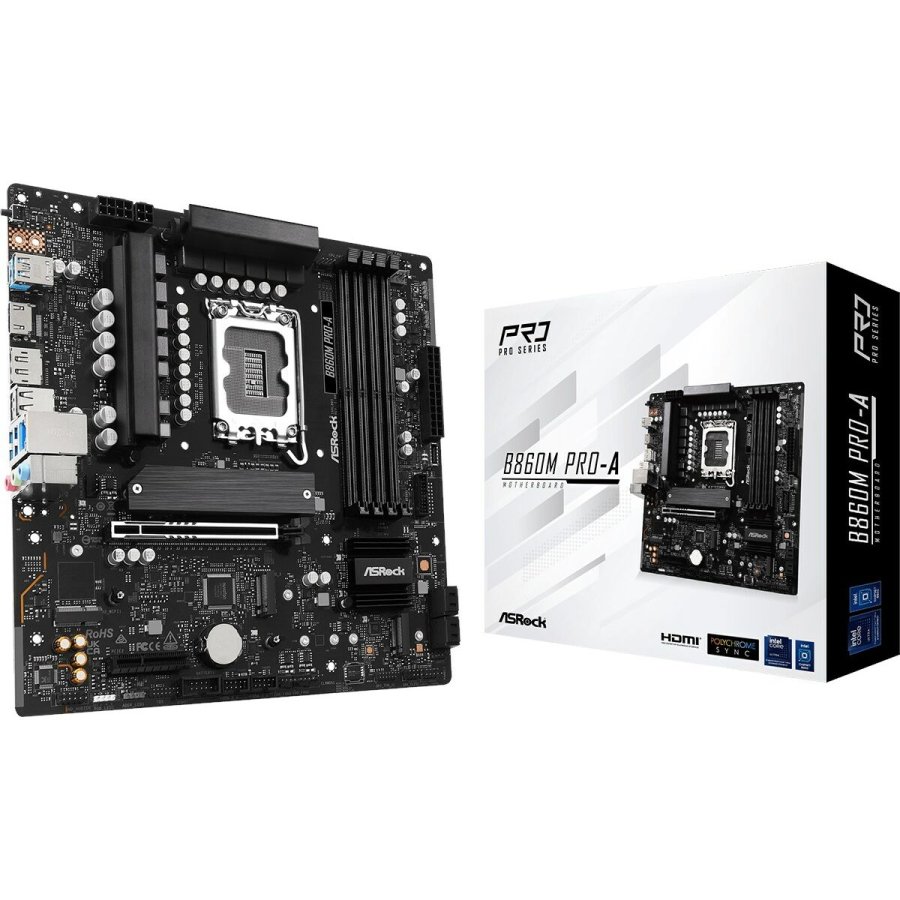 Motherboard ASRock B860M Pro-A Intel B860 LGA 1851 #1