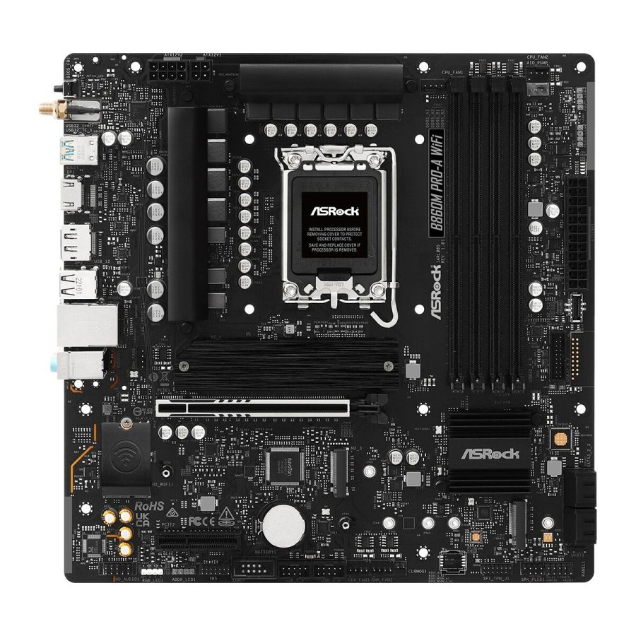 Motherboard ASRock B860M Pro-A WiFi Intel B860 LGA 1851 #4