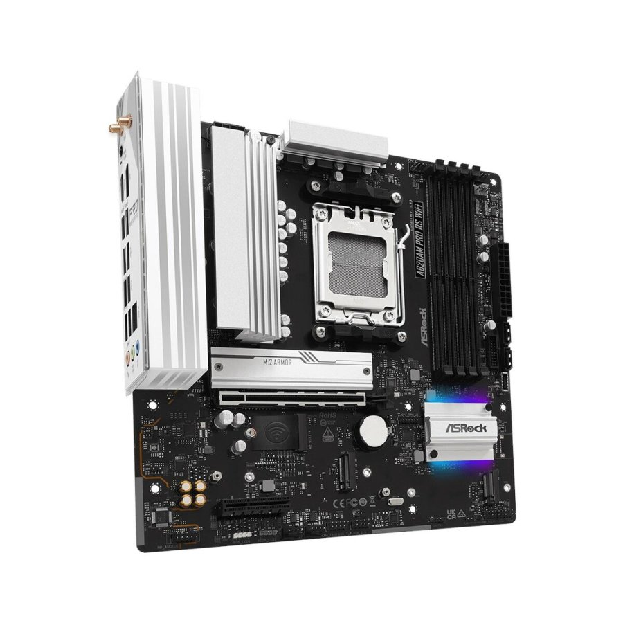 Motherboard ASRock A620AM PRO RS WIFI AMD AM5 AMD A620 #2