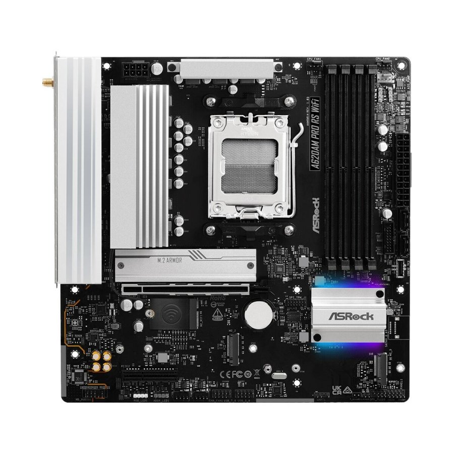 Motherboard ASRock A620AM PRO RS WIFI AMD AM5 AMD A620 #5