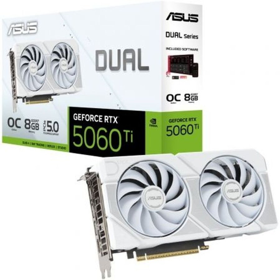 Grafikkort Asus OC White Edition 90YV0MP5-M0NA00 geforce rtx 5060 ti 8 GB GDDR7 #1