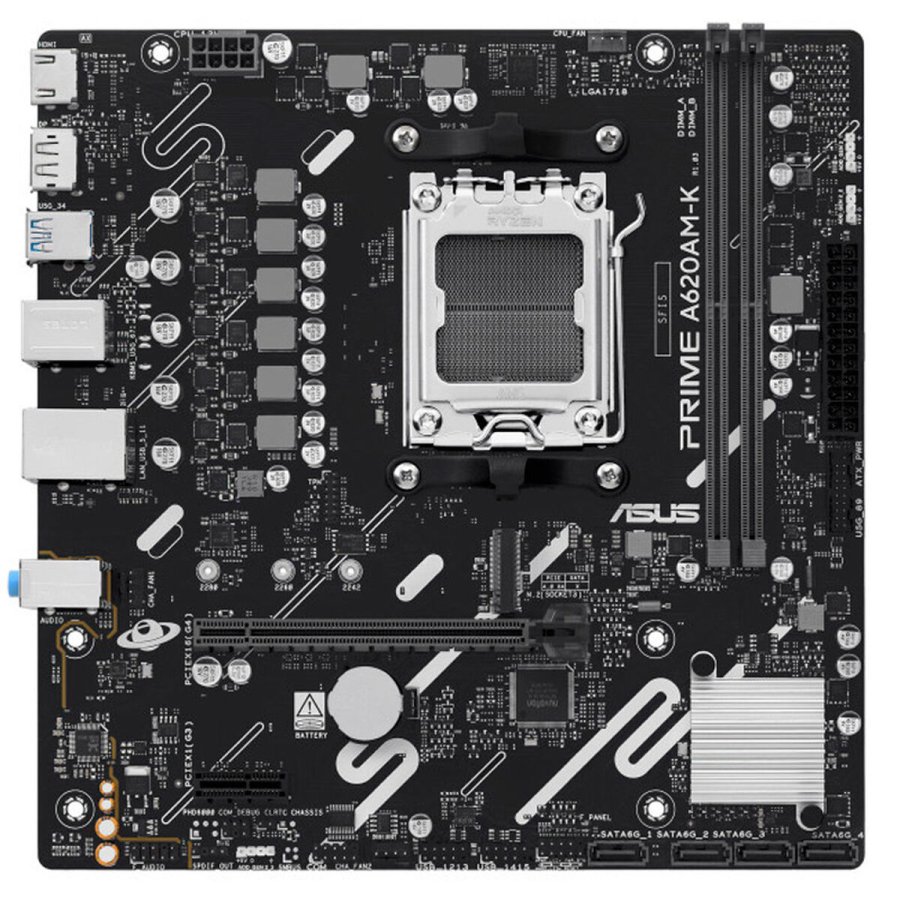 Motherboard Asus 90MB1GX0-M0EAY0 AMD A620 AMD AM5 #1