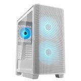 ATX Semi-t�rn kasse Cougar Airface Flo RGB White Hvid #1