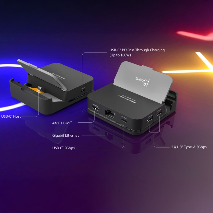 USB Hub j5create JCD624-N Sort Gr� #6