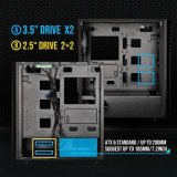 ATX Semi-t�rn kasse BitFenix #5