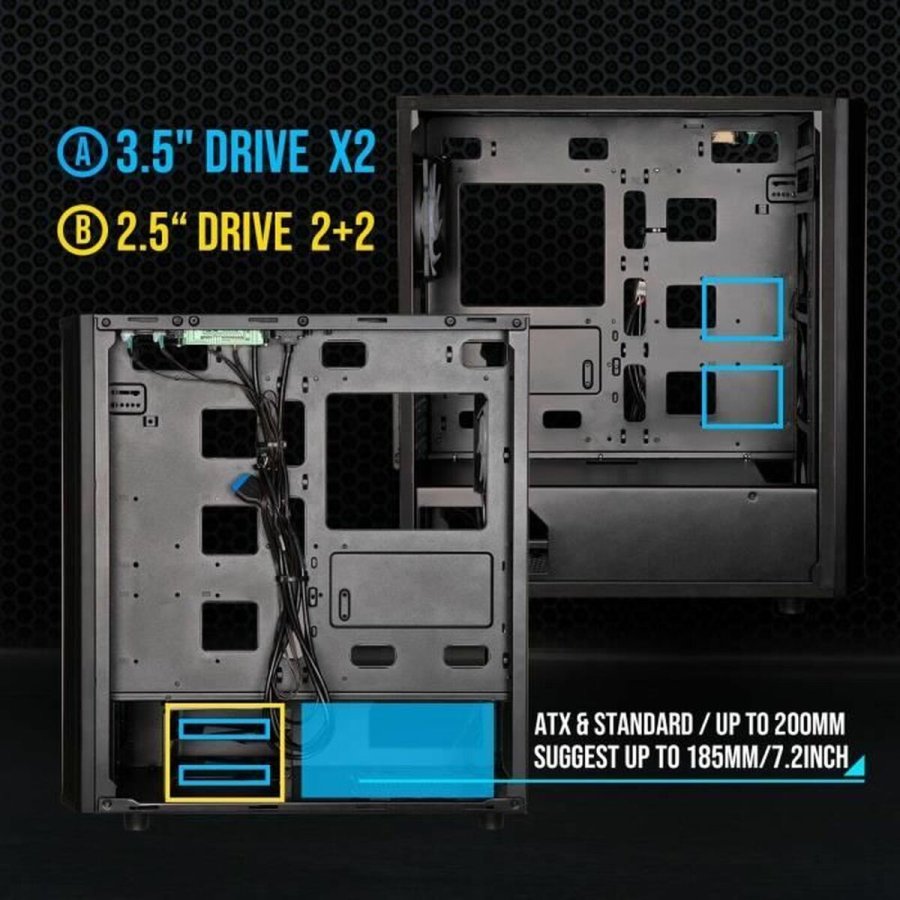 ATX Semi-t�rn kasse BitFenix #5