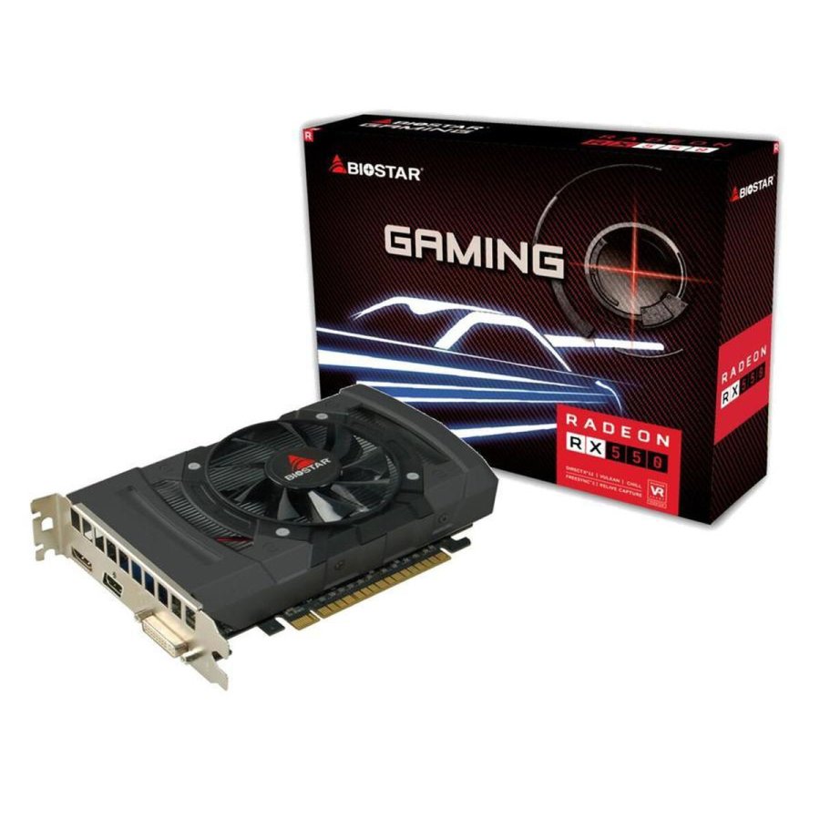 Grafikkort Biostar Radeon RX550 AMD Radeon RX 550 GDDR5 4 GB #1