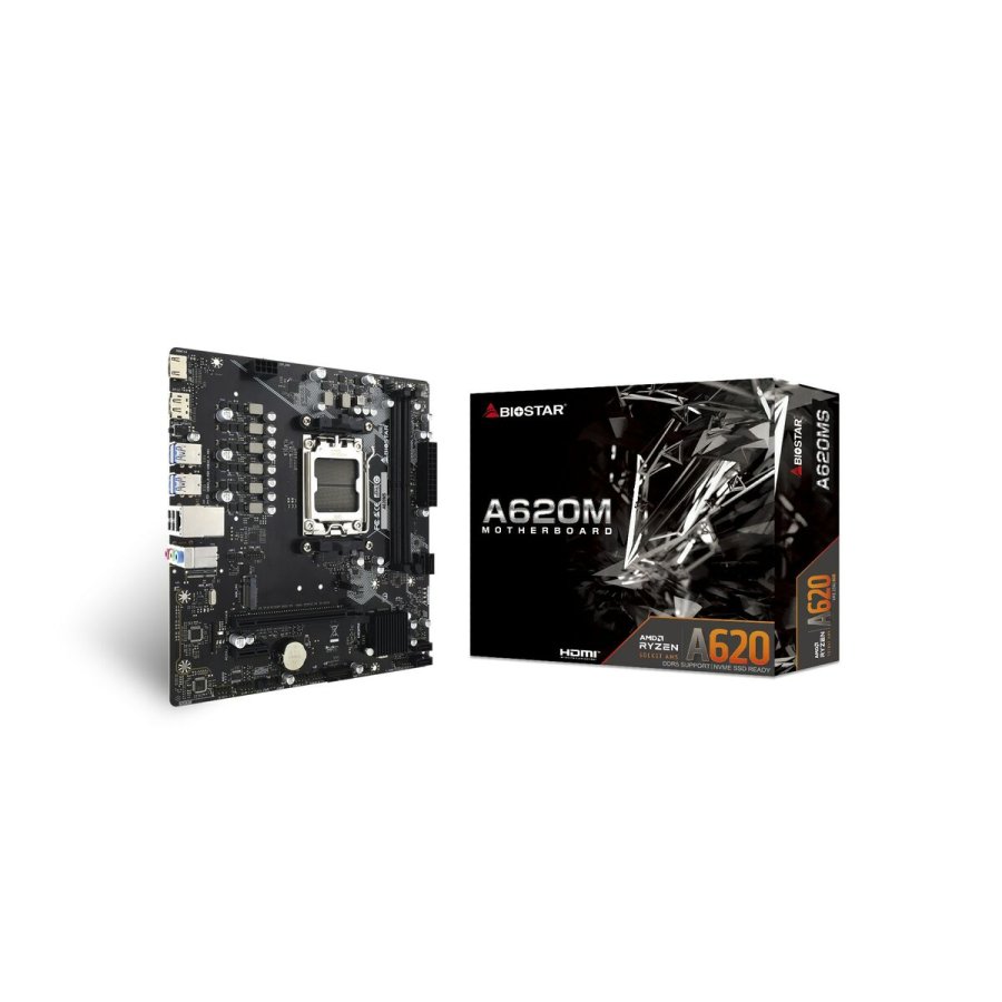Motherboard Biostar A620MS AMD AM5 AMD A620 #1