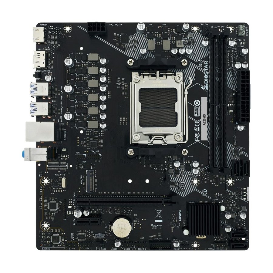 Motherboard Biostar A620MS AMD AM5 AMD A620 #2