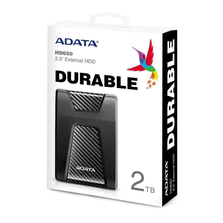 Ekstern harddisk Adata HD650 Sort 2 TB #4