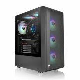 ATX Semi-t�rn kasse THERMALTAKE S200 TG ARGB Sort #1