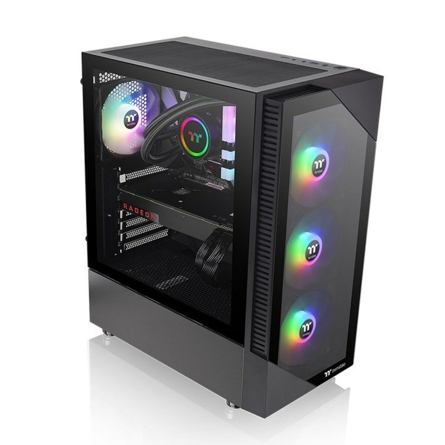ATX Semi-t�rn kasse THERMALTAKE View 200 TG ARGB Sort #5