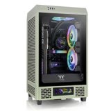 ATX Semi-t�rn kasse THERMALTAKE Tower 200 Sort Gr�n #3