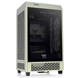 ATX Semi-t�rn kasse THERMALTAKE Tower 200 Sort Gr�n #1