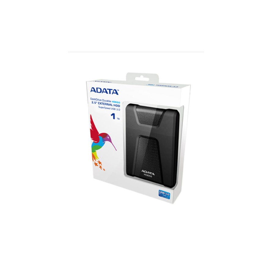 Ekstern harddisk Adata HD650 Sort 1 TB HDD #2