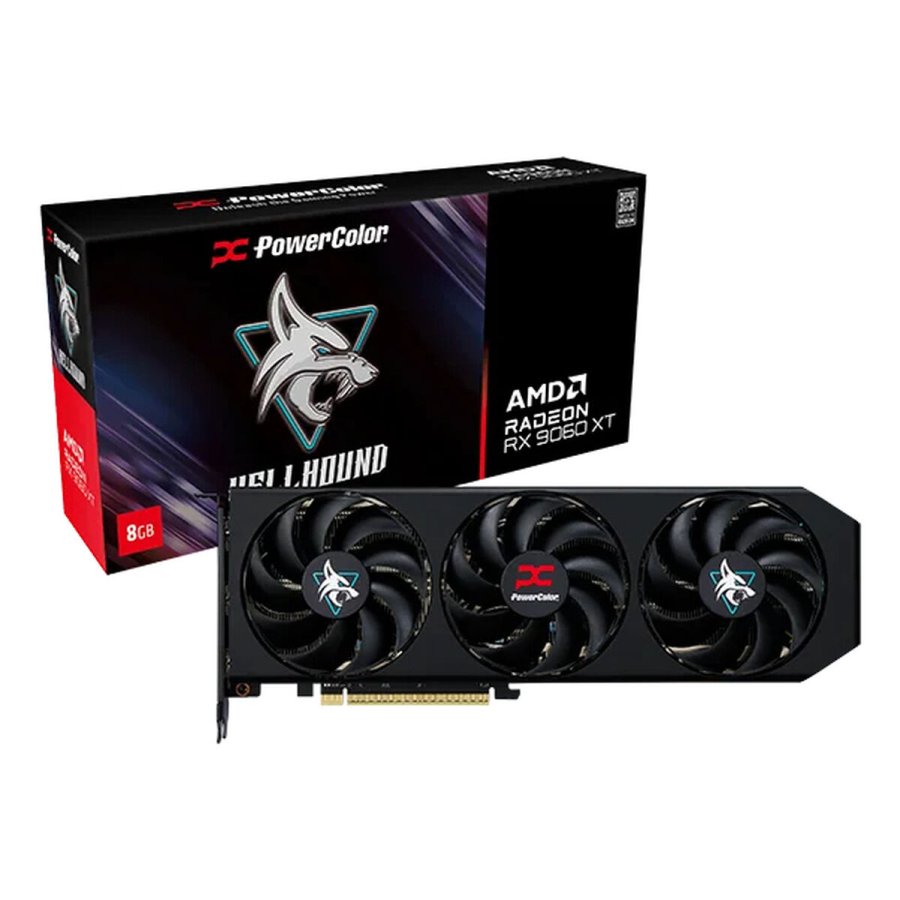 Grafikkort Powercolor RADEON RX 9060 XT 8 GB GDDR6 #1