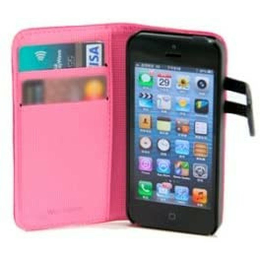 Mobilcover Wazzabee WB-M30WP-PK iPhone 5 Pink #1