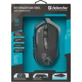 Gaming-mus Defender GM-090L Sort 3200 DPI #3