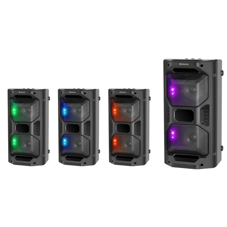 Brbare Bluetooth-hjttalere Defender 65109 Sort 50 W #5
