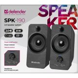 Hjttalere Defender SPK-190 Sort 8 W #3
