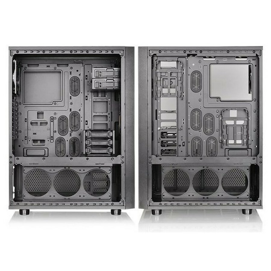 ATX Semi-t�rn kasse THERMALTAKE CA-1F8-00M1WN-02 Bl� Sort #2