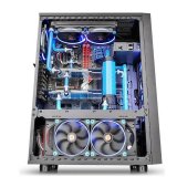 ATX Semi-t�rn kasse THERMALTAKE CA-1F8-00M1WN-02 Bl� Sort #3