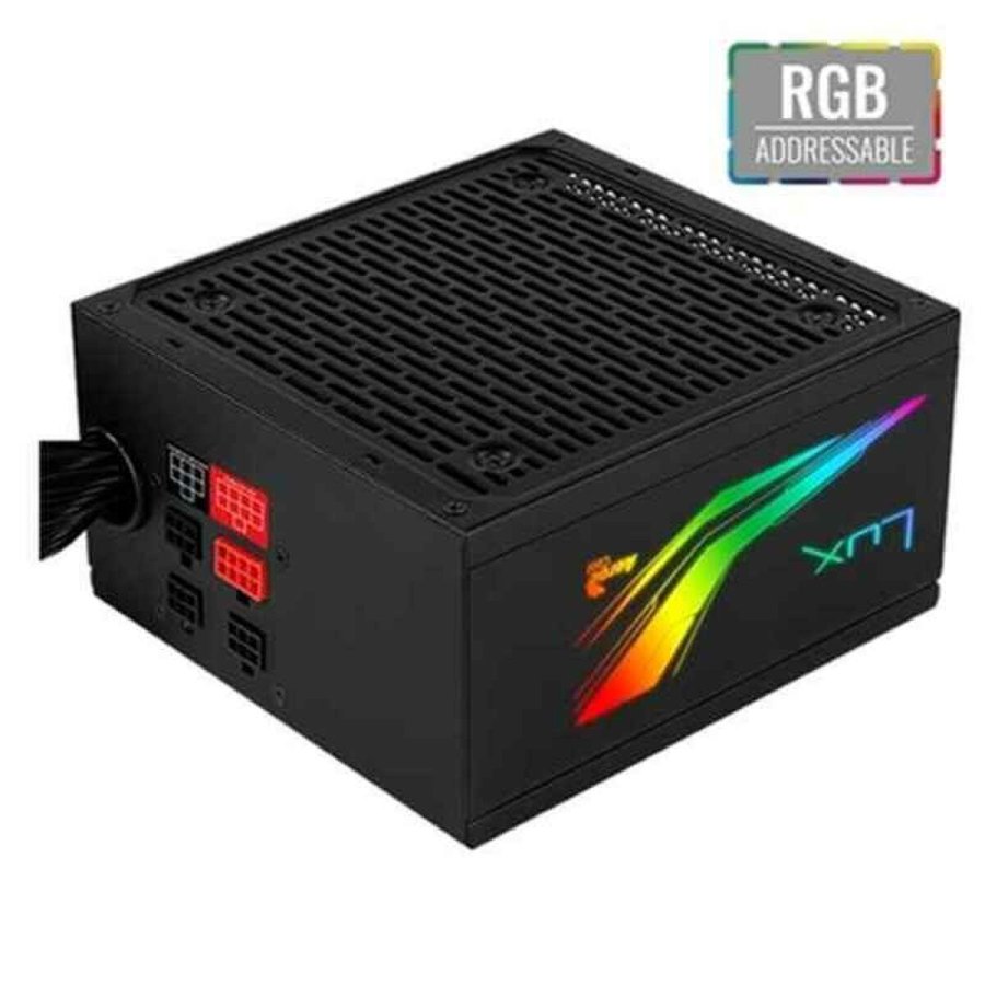 Str�mforsyning Aerocool LUX RGB 550M ATX 550 W 80 Plus Bronze LED RGB #1
