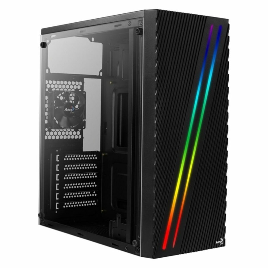 ATX Semi-t�rn kasse Aerocool Streak RGB USB 3.0 Sort #2