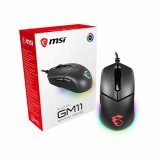 Gaming-mus MSI Clutch GM11 Med kabel Sort Lys #7