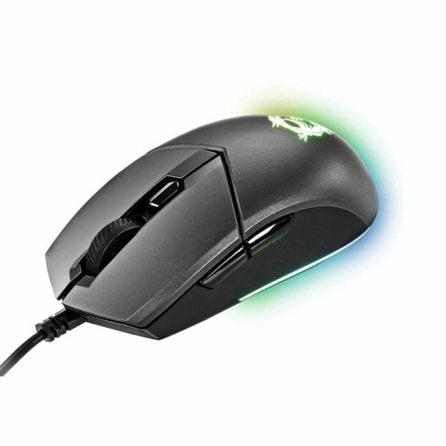 Gaming-mus MSI Clutch GM11 Med kabel Sort Lys #3