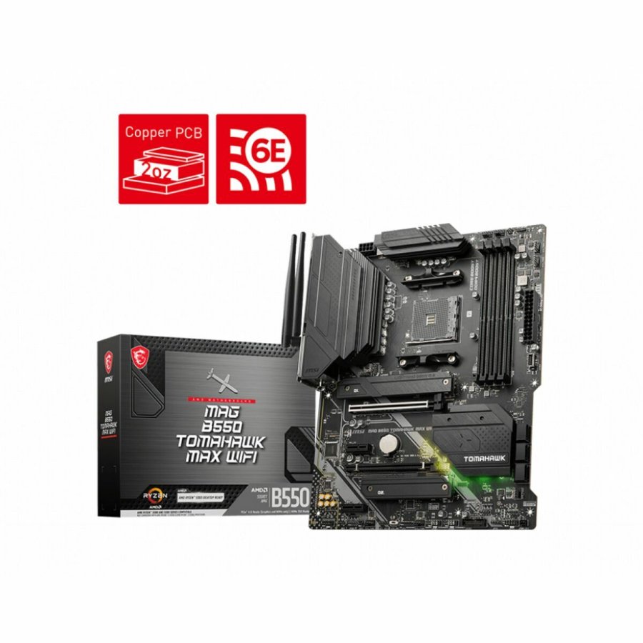 Motherboard MSI MAG B550 TOMAHAWK MAX WIFI AMD AM4 #6
