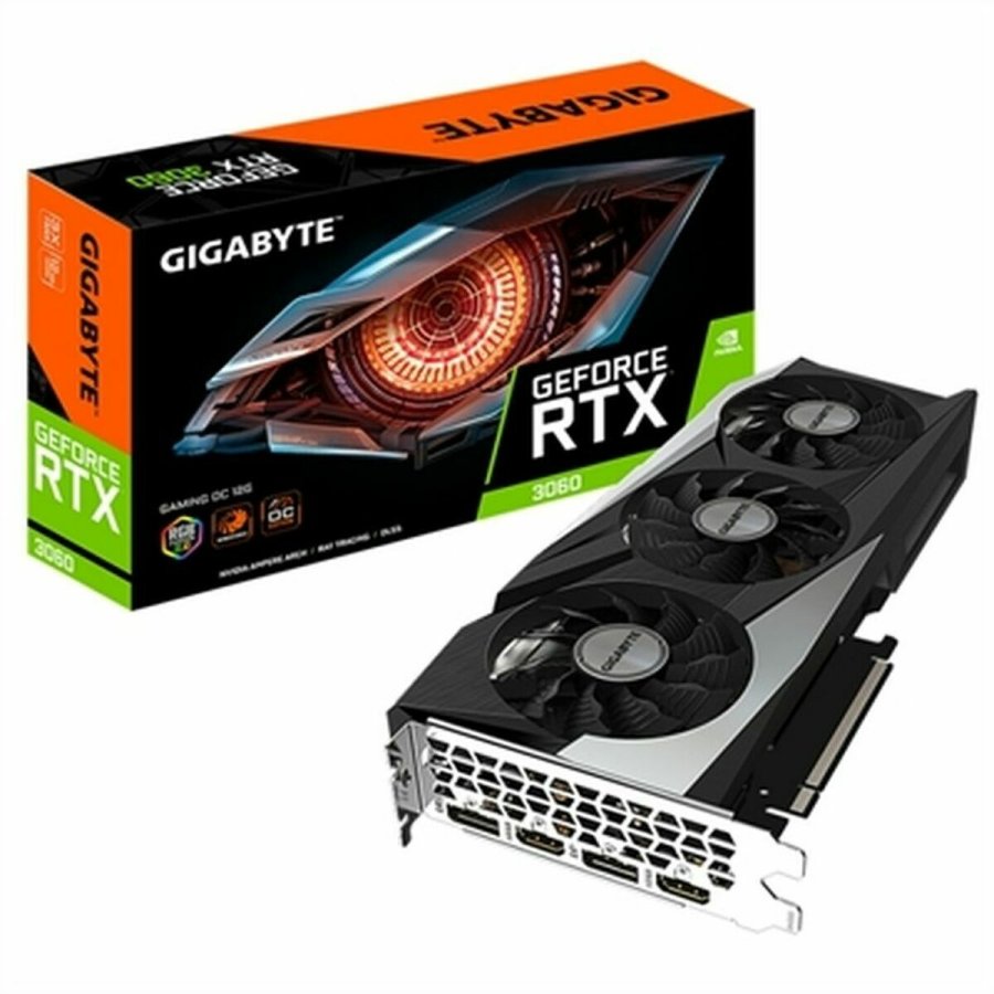 Grafikkort Gigabyte GV-N3060GAMING GeForce RTX 3060 12 GB GDDR6 #1