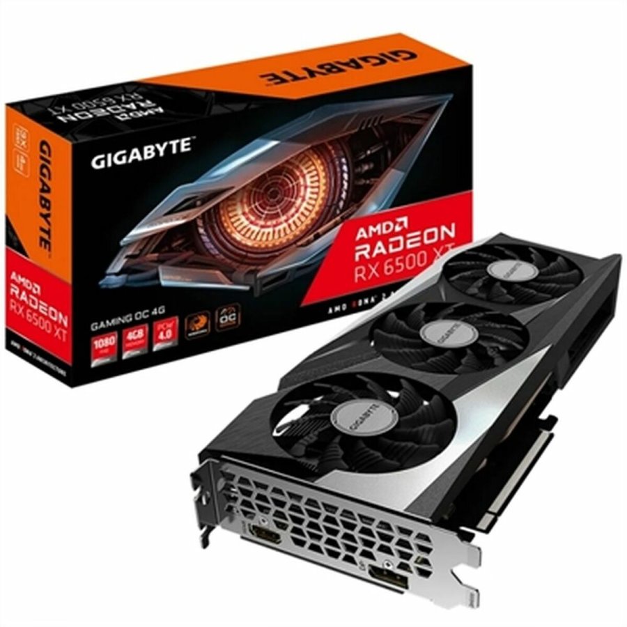 Grafikkort Gigabyte GV-R65XTGAMING OC-4GD 4 GB 4 GB GDDR6 #1