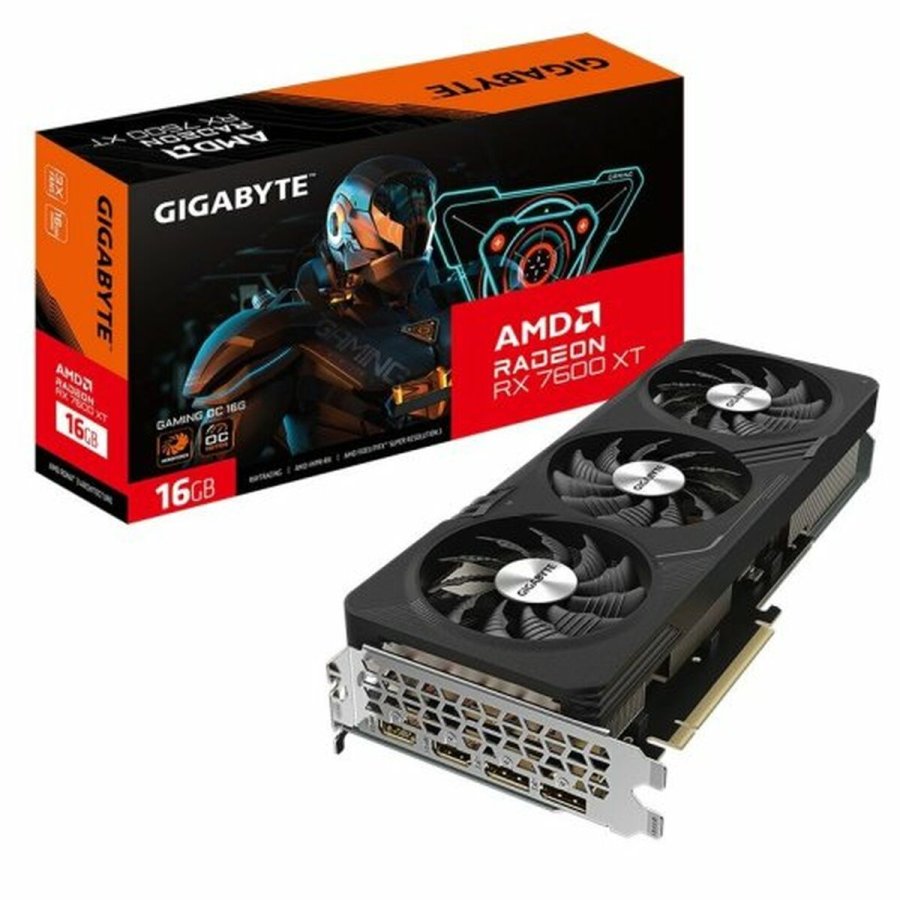 Grafikkort Gigabyte GV-R76XTGAMING OC-16GD RADEON RX 7600 XT 16 GB GDDR6 #1