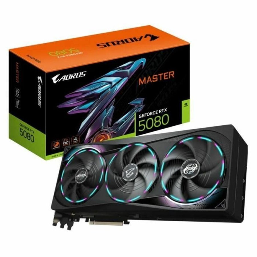 Grafikkort Gigabyte GV-N5080AORUS M-16GD 16 GB GDDR6 #1